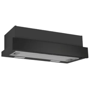 Omega 60cm Slide-out Rangehood - Matte Black ORT6WBA