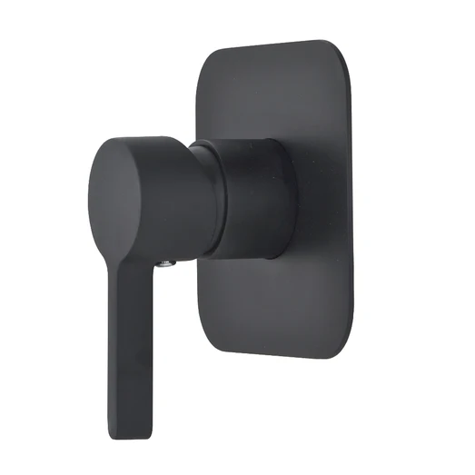Brighton Wall Mounted Shower Mixer - Matt Black RSEEO505B0247-B