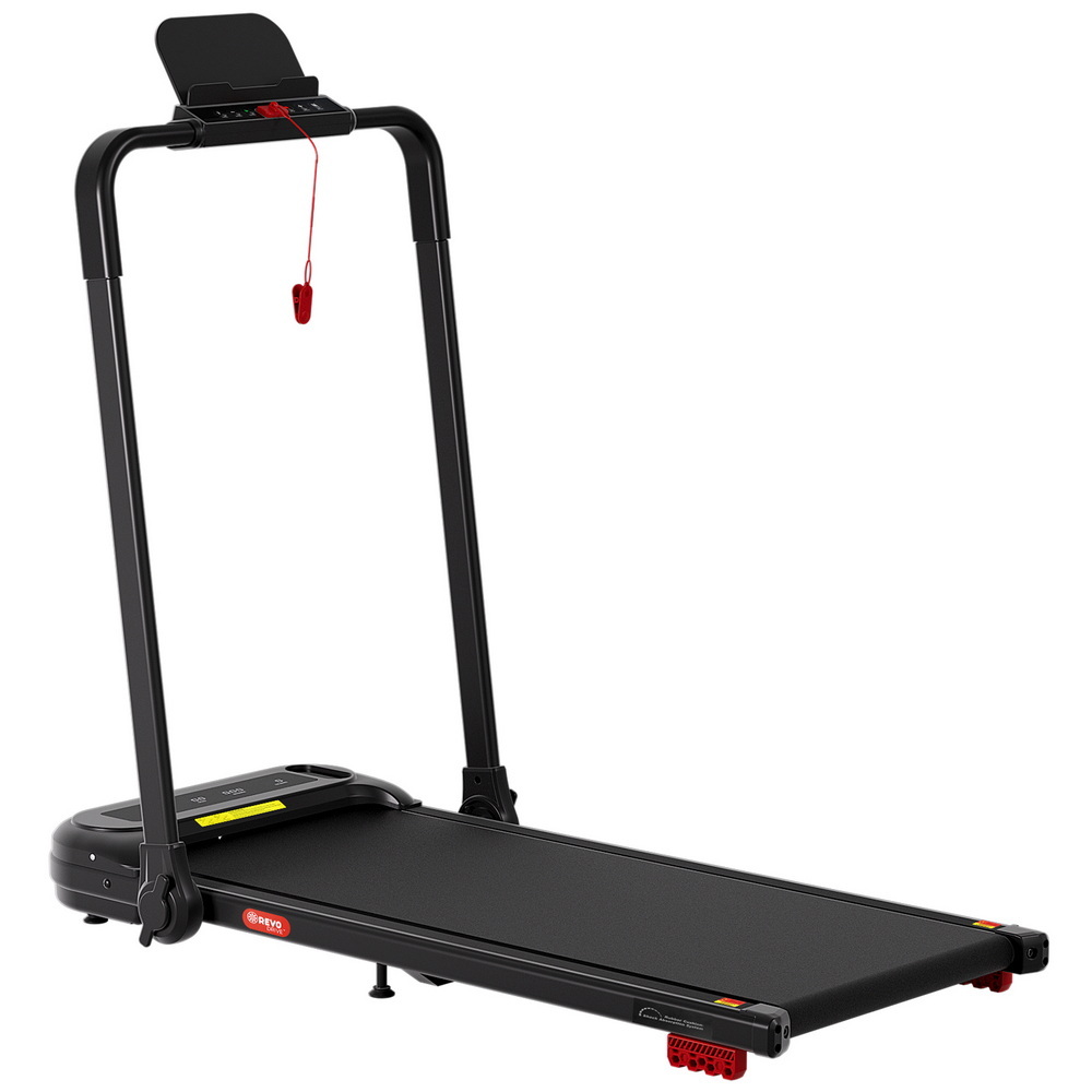 Everfit Treadmill Electric Walking Pad with Incline Foldable for Home Gym Black TMILL-400H-INC-BK