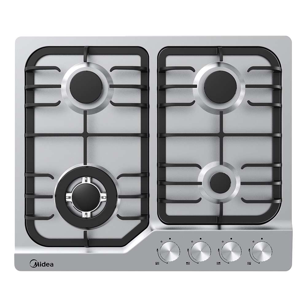 Midea Gas 60cm Cooktop Stainless Steel 4 Burners V214-MCG601SS