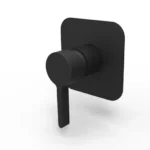 Brighton Wall Mounted Shower Mixer - Matt Black RSEEO505B0247-B