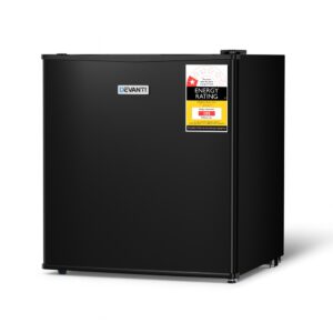 Devanti 31L Small Upright Freezer Vertical Freezer Black UPF-31L-BK