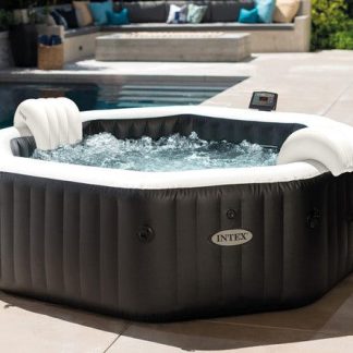 Intex PureSpa Jet and Bubble Deluxe Spa 6 Person 28462 IXJBDELUXESPA6-28462