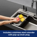 Belle Luxe 3.0 PRO Single Bowl Workstation Kitchen Sink 750mm HG-920298-4749