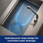 Luxe Serene 1.0 750mm Single Bowl Workstation Kitchen Sink Anti-Scratch HG-952558T-4751