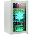 Schmick Under Zero Bar Fridge with Multi Led Color Display HUS-SC88-WZ