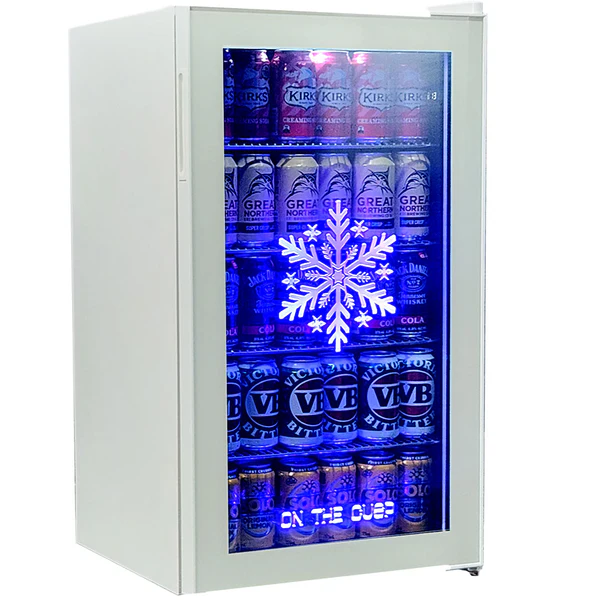 Schmick Under Zero Bar Fridge with Multi Led Color Display HUS-SC88-WZ