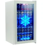 Schmick Under Zero Bar Fridge with Multi Led Color Display HUS-SC88-WZ