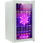 Schmick Under Zero Bar Fridge with Multi Led Color Display HUS-SC88-WZ