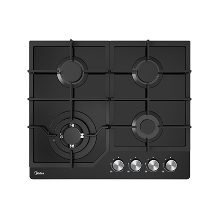 Midea Gas Cooktop 60cm Glass Hob MCG601GBL