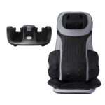 Livemor Full Back Massage Seat Cushion Heating with Kneading Foot Massagers MASSAGE-188-BARON-BK