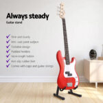 Alpha Electric Guitar Bass 47 Inch Set Kit 40W Bass Guitar Amplifier Guitar GUITAR-E-47-BASS-ACC-CAPO