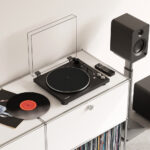 Kanto OBI3 Turntable with Bluetooth 5.3 Preamp and Pitch Control - Matte Black KO-OBI3VMB-I