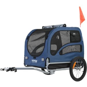 Dog Bike Trailer Supports up to 45 kg Pet Cart Bicycle Carrier V952-TCSCWZXCTC883T64DV0