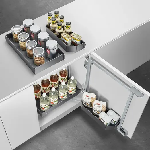 Shearer PRO Kitchen Undercounter Storage - Open Out Underbench Pantry Unit - for a 600mm Cabinet HG-309041R-CFG