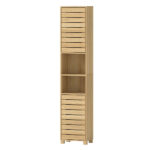 Levede Tall Bathroom Cabinet Storage 165cm Tallboy Adjustable Shelf Cupboard BATH1019-AU