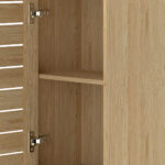 Levede Tall Bathroom Cabinet Storage 165cm Tallboy Adjustable Shelf Cupboard BATH1019-AU
