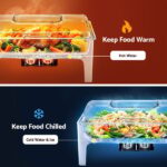 5-Star Chef 9L Chafing Dish Buffet Warmer Food Warmer Catering Server CD-9L-90P-SS