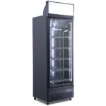 Commercial Upright 1 Door Black Freezer IC COLD FD-BS75AH