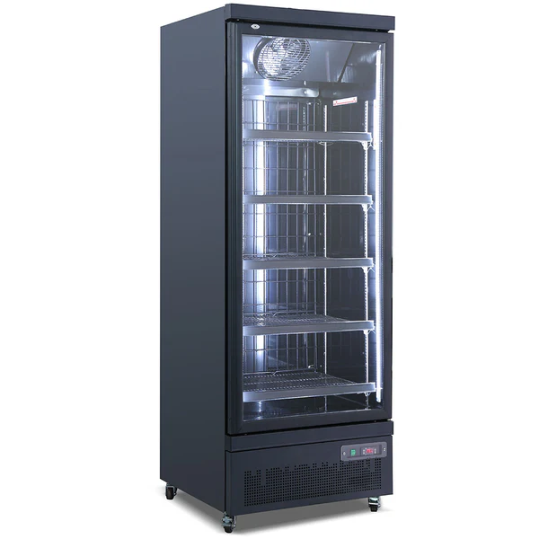 Commercial Upright 1 Door Black Freezer IC COLD FD-BS75AH