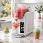 Devanti Slushie Machine 2L Frozen Drink Maker Ice Cream Cocktail Slush Maker Black SLS-CR03-2L-WH