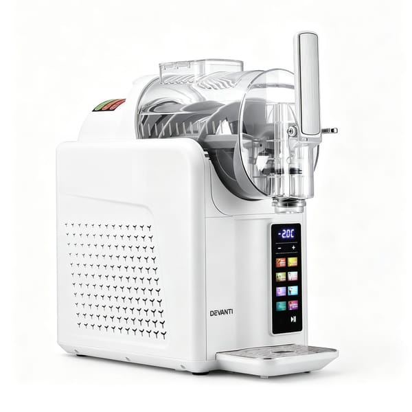 Devanti Slushie Machine 2L Frozen Drink Maker Ice Cream Cocktail Slush Maker Black SLS-CR03-2L-WH