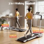 Everfit 3 in 1 Walking Pad Treadmill 20% Auto Incline Under Desk Foldable TMILL-400H-AINC-WH