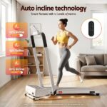 Everfit 3 in 1 Walking Pad Treadmill 20% Auto Incline Under Desk Foldable TMILL-400H-AINC-WH