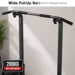 Powertrain Pull-Up & Dip Power Tower Multifunction Strength Training Station pow-irp-ds8-bk