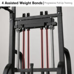 Powertrain Pull-Up & Dip Power Tower Multifunction Strength Training Station pow-irp-ds8-bk