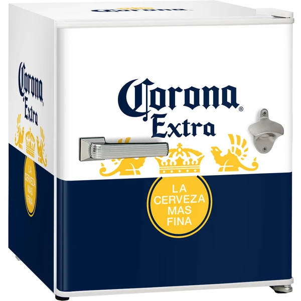 Corona Retro Mini Bar Fridge 46Litre with Opener BC46W-CORONA-V1