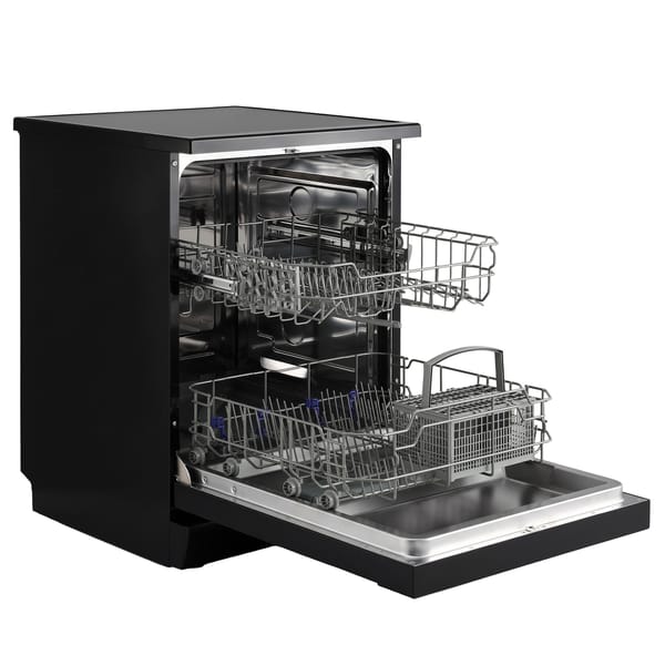 Devanti 12 Place Settings Dishwasher 55cm Freestanding Benchtop Built-In BDW-12-FS5201G-BK