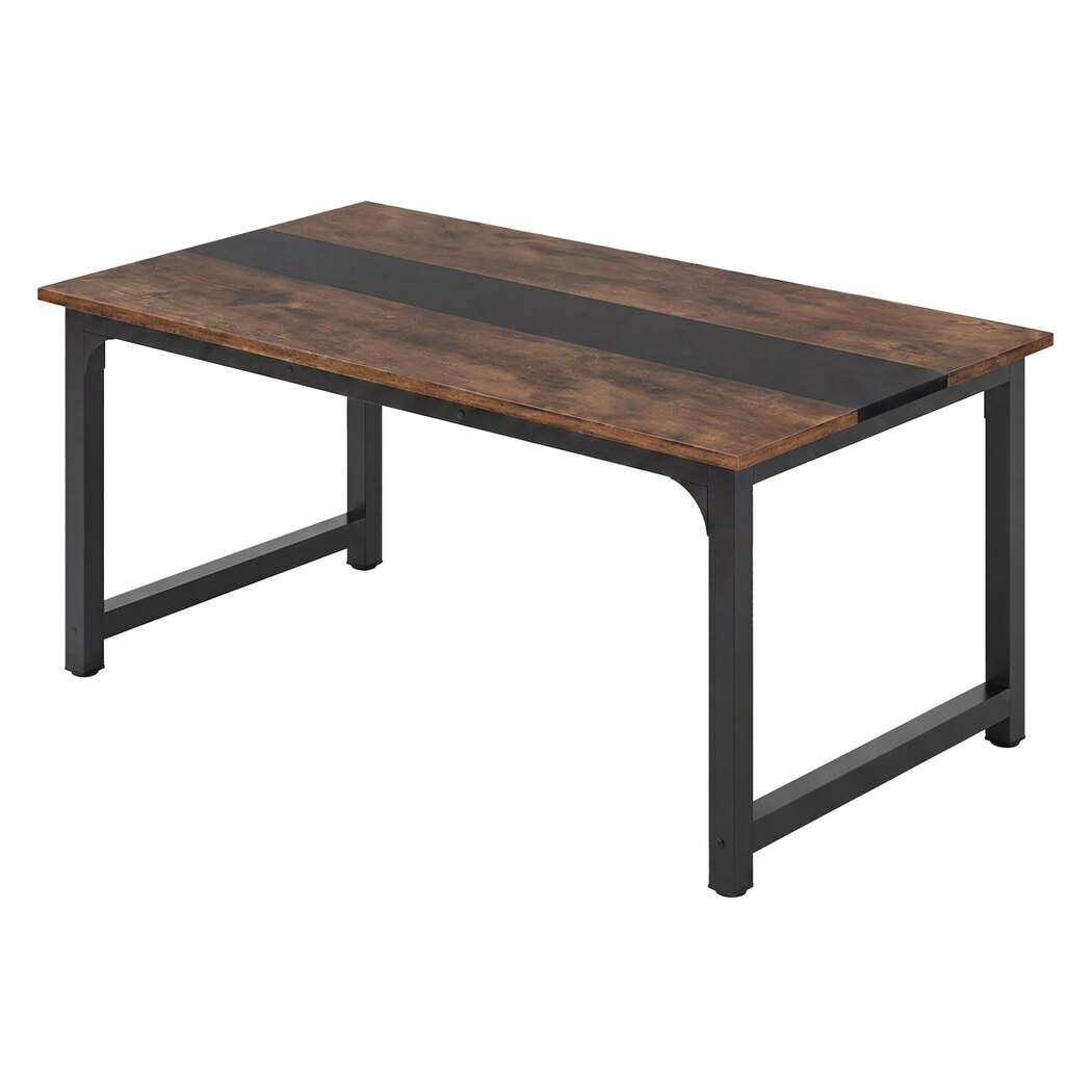 Levede Dining Table 4-6 Seater Industrial Rectangular 160cm Kitchen Restaurant CH1179-WA-AU