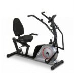 Everfit Exercise Bike Recumbent Cycling Magnetic Bluetooth App Connect Home Gym EB-H-RB-04-BK