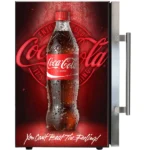 Official Coca-Cola branded Tropical Triple Glazed Outdoor Glass Bar Fridge 70 Litre SC70-SS-CER