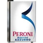 Peroni branded Tropical Triple Glazed Outdoor Glass Door bar fridge SC70-SS-PERONI