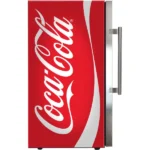 Official Coca-Cola branded Outdoor Triple Glazed Alfresco Bar Fridge with Led Strip Lights SC88-SS-CCR