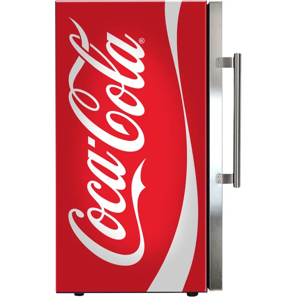 Official Coca-Cola branded Outdoor Triple Glazed Alfresco Bar Fridge with Led Strip Lights SC88-SS-CCR