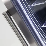 Peroni Themed Alfresco Bar Fridge with Led Strip Lights and LOW E Glass Door SC88-SS-PERONI