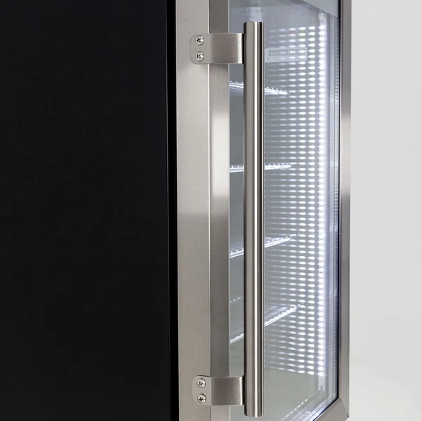 Peroni Themed Alfresco Bar Fridge with Led Strip Lights and LOW E Glass Door SC88-SS-PERONI
