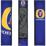 Fosters Branded Skinny Upright Bar Fridge SS-P160-FOSTERS