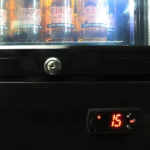 Great Northern Original Branded Skinny Upright Bar Fridge SS-P160-ORIG