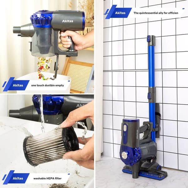 V8 150W Handheld Stick Vacuum Cleaner 40 Min Runtime LED V178-66859