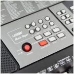 Digital 61 Keys Portable Keyboard Pack with Headphones Stool 255 Voices Adjustable Height Stand V178-69025