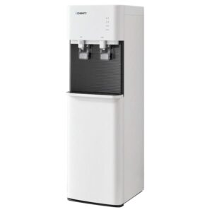Devanti 2 Taps Water Cooler Dispenser Bottom Loading Dispenser Chiller Filter Purifier WD-608-2T-WH