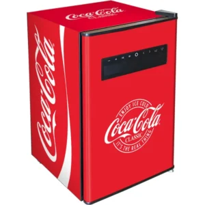 Official Coca-Cola branded Blue Tooth Speaker Disco Bar Fridge 70 Litre BC70B-BTS-CCR