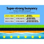 Weisshorn Floating Water Mat 2.7x1.8m Foam Pad Swimming Pool Island Platform FM-27-18-MC