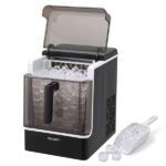 Devanti Ice Maker 23kg Portable Basket Square Cube Machine Black IM-ZB-E-23WL03-BK