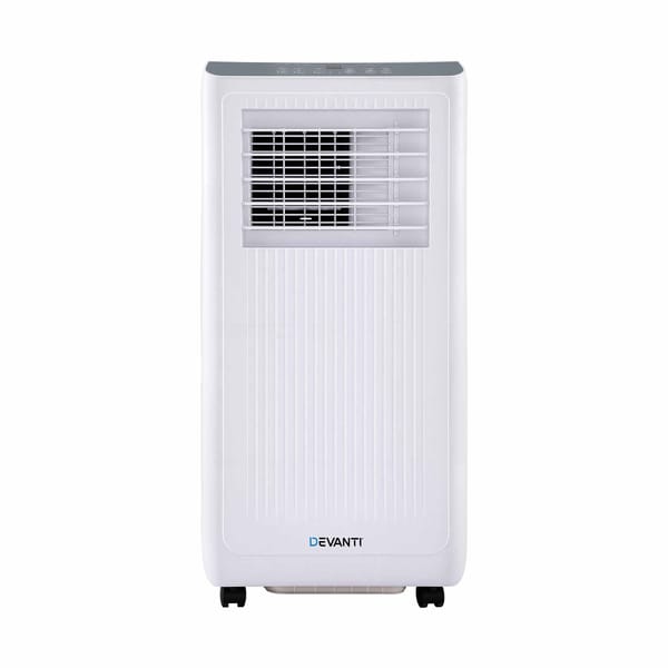 Devanti Portable Air Conditioner 5000 BTU 3-in-1 with Remote Control PAC-B-5000-WH