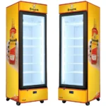 Bundy Rum Upright Quiet Running Black Glass Door Bar Fridge SC372B-Bundy-1